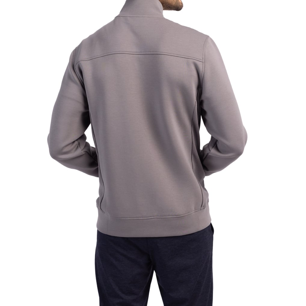  Marshall Thundering Herd Cutter & Buck Roam Eco Recycled Full-Zip Jacket - Gray